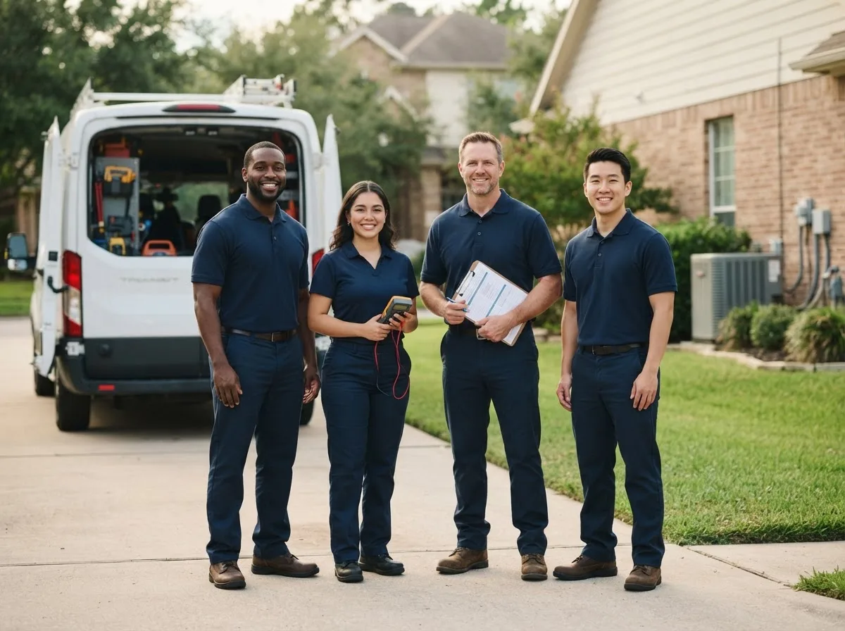 Certified HVAC technician near Start, LA